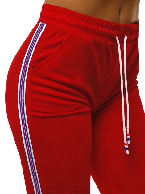 Women's Sweatpants - Red OZONEE JS/1021/B5