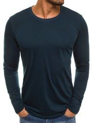 J.STYLE 2088 Men's Long Sleeve T-Shirt - Indigo