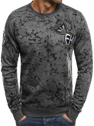 J.STYLE DD115 Men's Sweatshirt - Dark grey