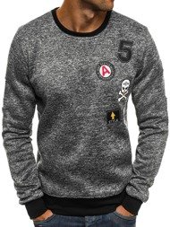 J.STYLE DD30 Men's Sweatshirt - Dark grey