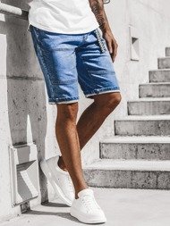 Men's Denim Shorts Blue OZONEE RF/HY340/1