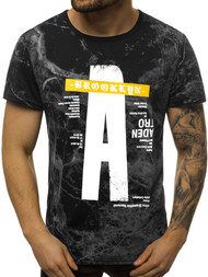 Men's T-Shirt - Black OZONEE JS/SS10921