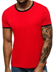 Men's T-Shirt - Red OZONEE O/1177 