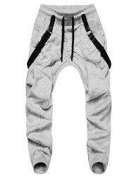 OZONEE 0949 Men's Jogger Sweatpants - Grey