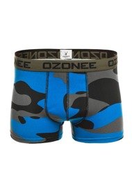 OZONEE 0953 Men's Boxer Shortss - Blue-Camo