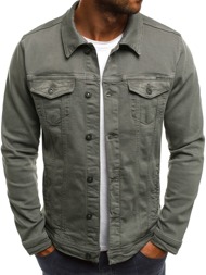 OZONEE B/5002X Men's Denim Jacket - Dark grey