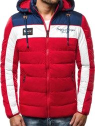 OZONEE G/50A203 Men's Jacket - Red
