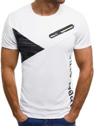OZONEE JS/SS327 Men's T-Shirt - White