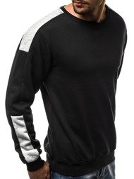 OZONEE JS/TX09 Men's Sweatshirt - Black