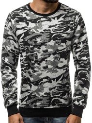 OZONEE JS/TX19 Men's Sweatshirt - Grey