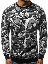 OZONEE JS/TX22 Men's Sweatshirt - Grey