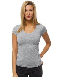 Women T-Shirt - Grey OZONEE BT/71319A