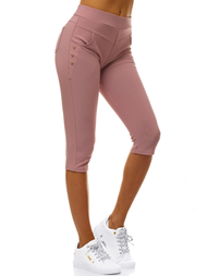 Women's Leggings - Pink OZONEE JS/1041/A16