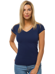 Women's T-Shirt - Navy blue OZONEE BT/71319B