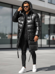 Men's Winter Jacket - Black OZONEE O/M3205Z