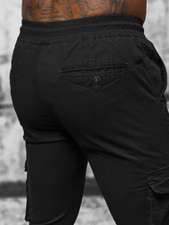 Men's Chinos Jogger - Black OZONEE NB/MP0201N