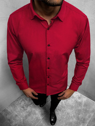 Men's Shirt - Burgundy OZONEE MECH/2122Z