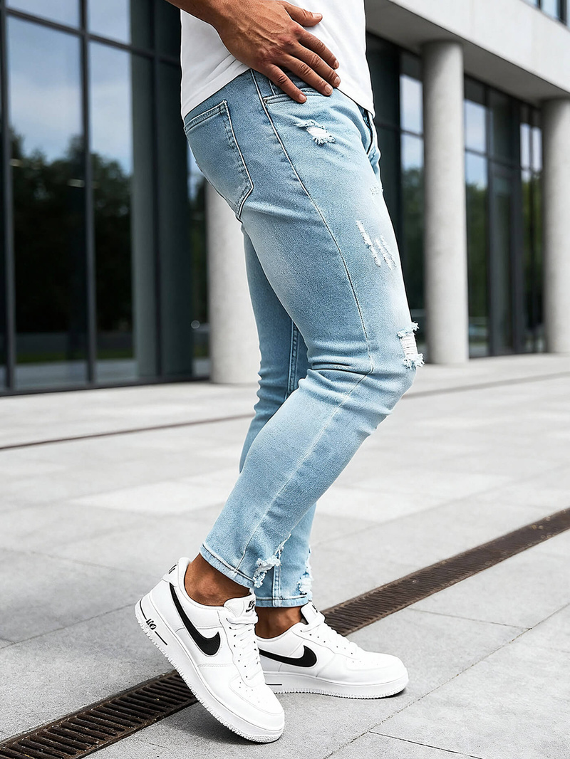 Men's Jeans - Light Blue OZONEE DO/2860