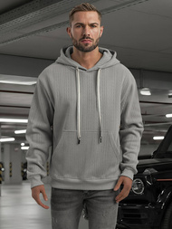 Men's Hoodie - Grey OZONEE O/3C577