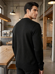 Men's Jumper - Black OZONEE JS/59B3610/3