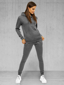 Two-piece tracksuit set anthracite OZONEE JS/CKW02