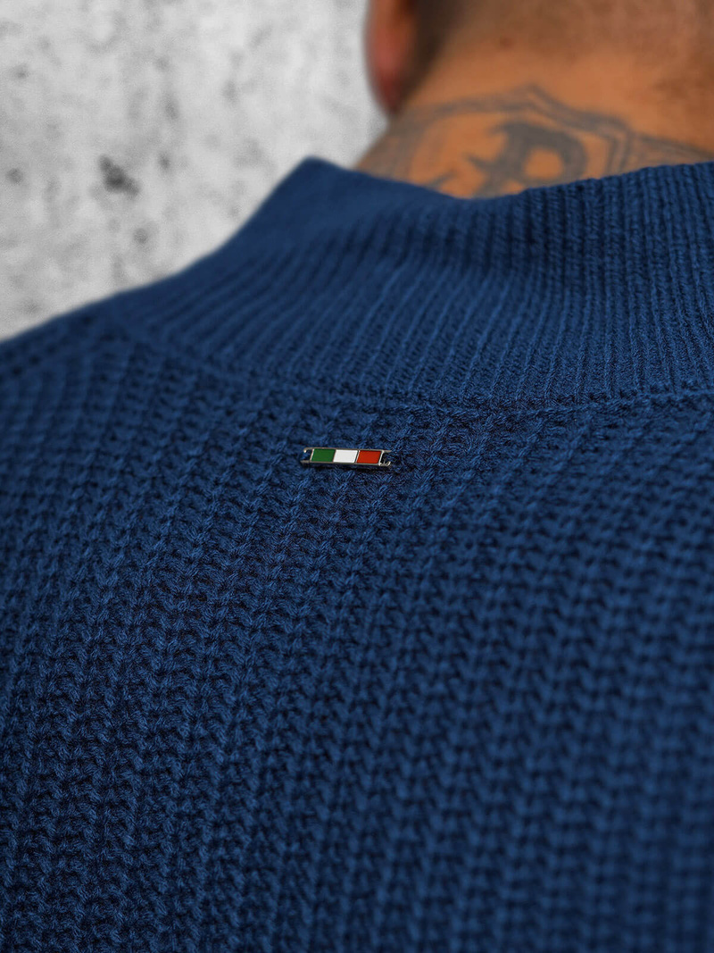 Men's Jumper - Navy Blue OZONEE NB/MM6020/6