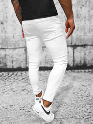 Men's Jeans - White OZONEE E/5348/01