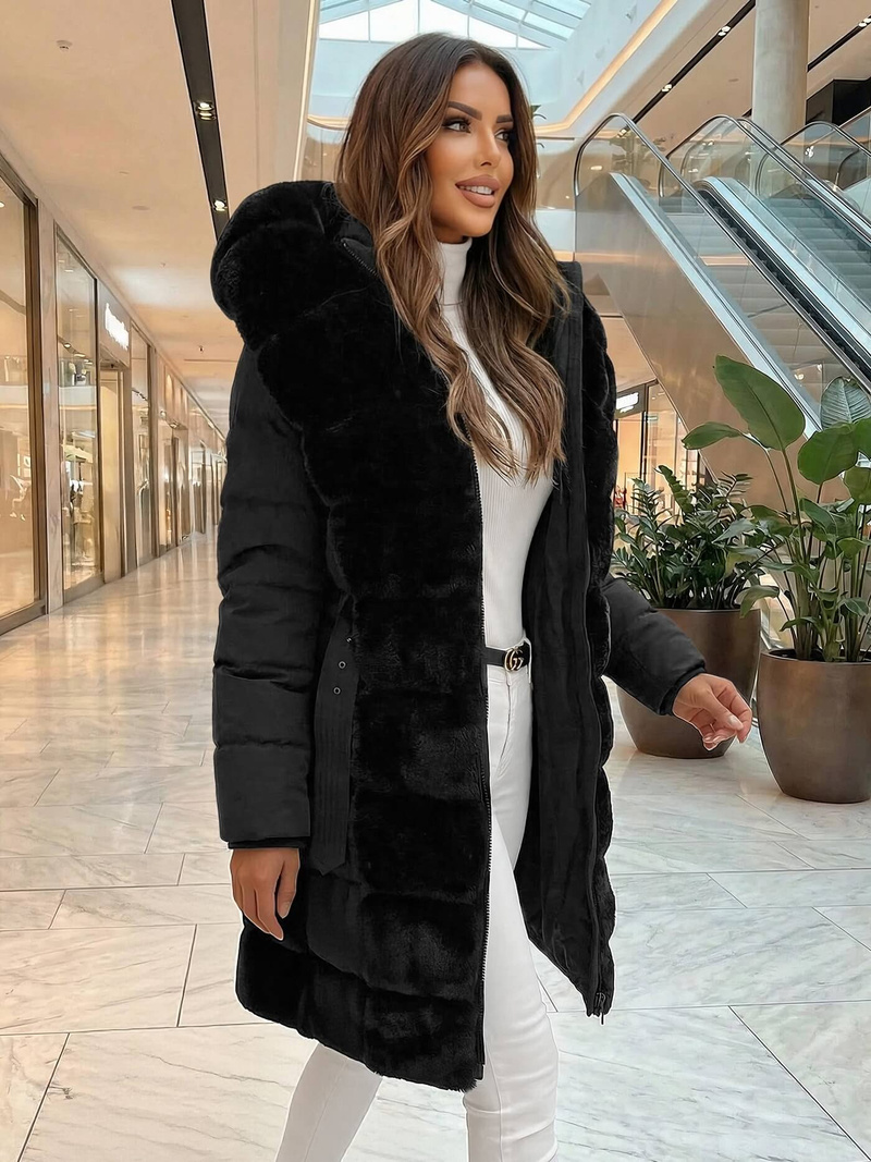 Women's Jacket - Black OZONEE JS/5M3158/392Z