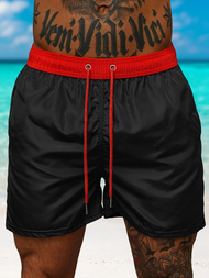 Men's Shorts - Black/Red OZONEE JS/17K561/1