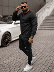 Men's Tracksuit - Black OZONEE JS/68C10380/3Z