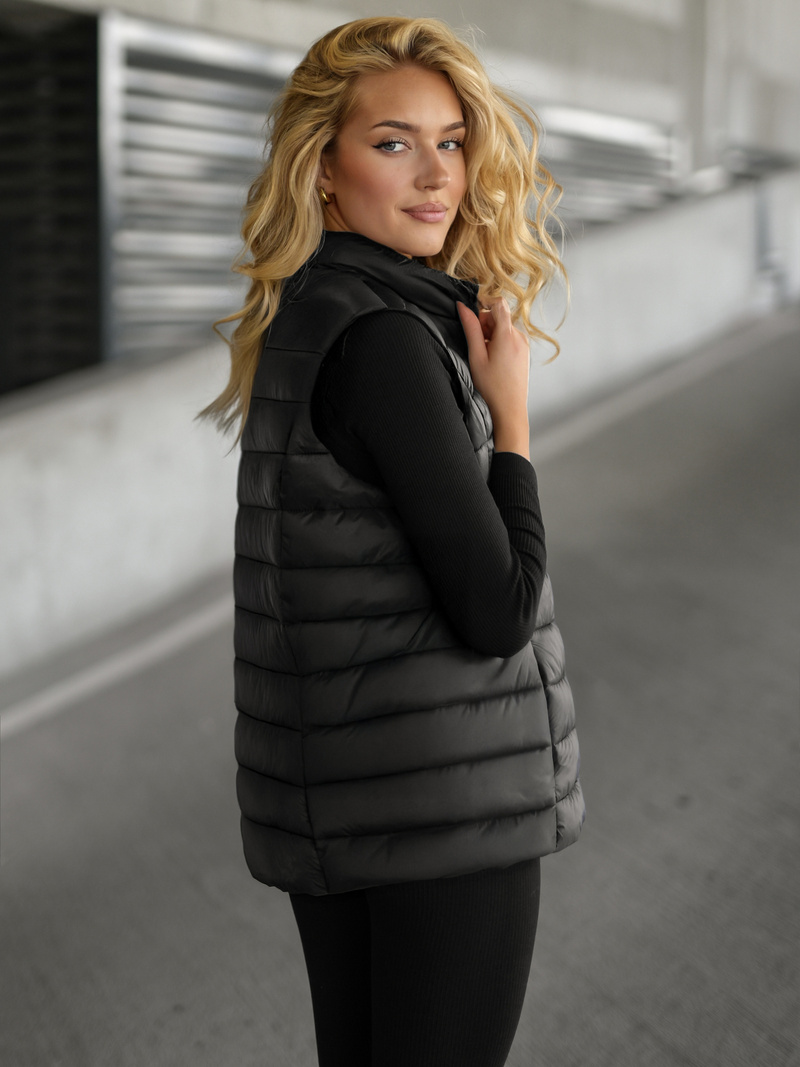 Women's Gilet - Black OZONEE JS/11Z8223