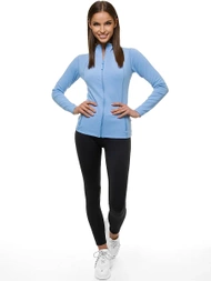 Women's Sweatshirt - Light Blue OZONEE JS/HD152/41
