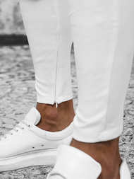 Men's Chinos - White OZONEE DJ/550170