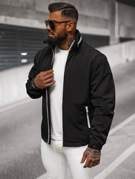 Men's Softshell Jacket - Black OZONEE JS/5M3105/392Z