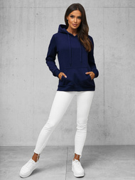 Women's Hoodie - Navy blue OZONEE JS/W02Z