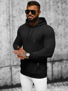Men's Hoodie - Black OZONEE O/TB2272