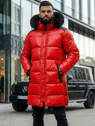 Men's Winter Jacket - Red OZONEE O/M800Z