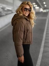 Women's Jacket - Chocolate OZONEE JS/5M3360/158