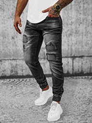 Men's Joggers - Black OZONEE NB/MP0052/2N