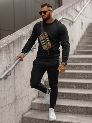 Men's Tracksuit - Black OZONEE JS/68C10380/3Z