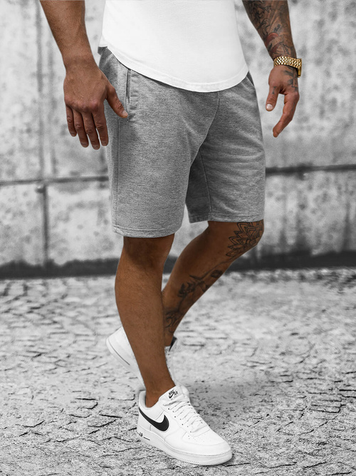 Men's Shorts - Grey OZONEE JS/8K100/2Z