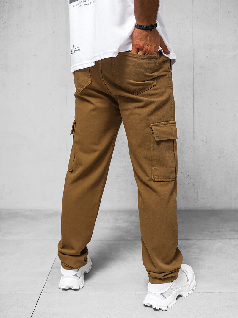 Men's Trousers - Brown OZONEE DO/4001