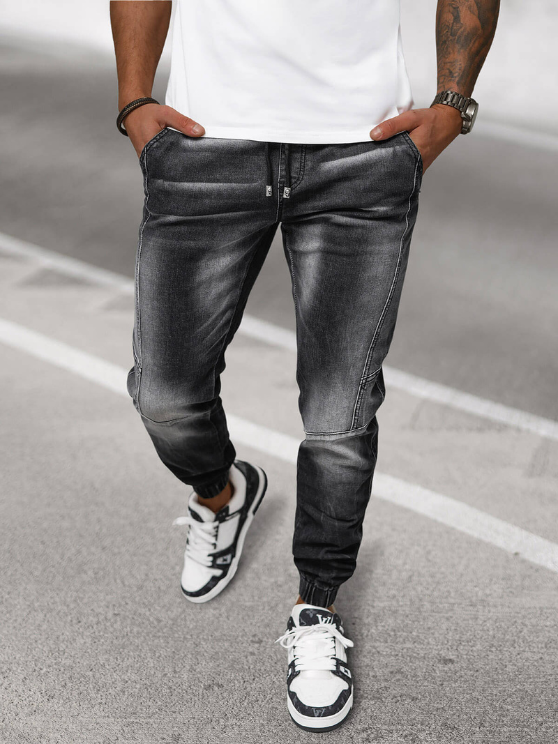 Men's Joggers - Black OZONEE NB/MP0115N