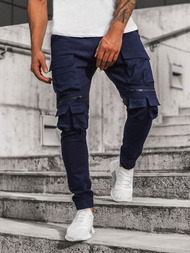 Men's Joggers - Navy blue OZONEE G/2787