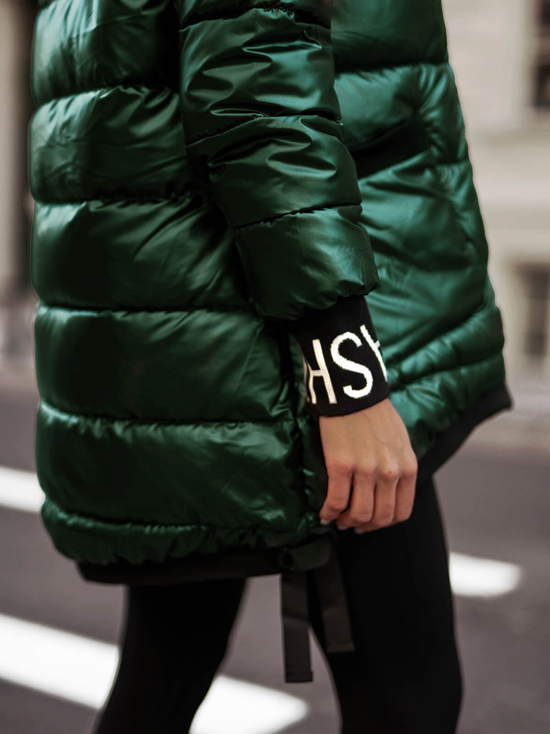 Women's Jacket - Green OZONEE JS/5M3188/238Z