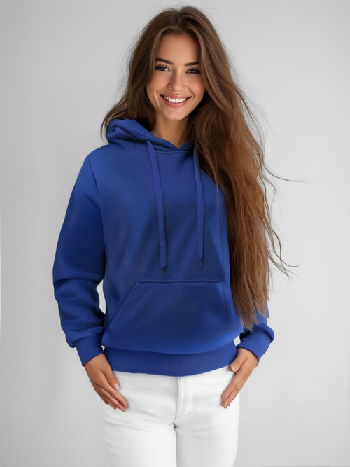 Women's Hoodie - Indigo OZONEE JS/W02/66Z