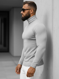 Men's Jumper - Grey OZONEE NB/MMB600/2