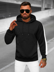 Men's Hoodie - Black OZONEE JS/3B579