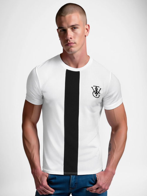Men's T-shirt - White OZONEE O/L1184