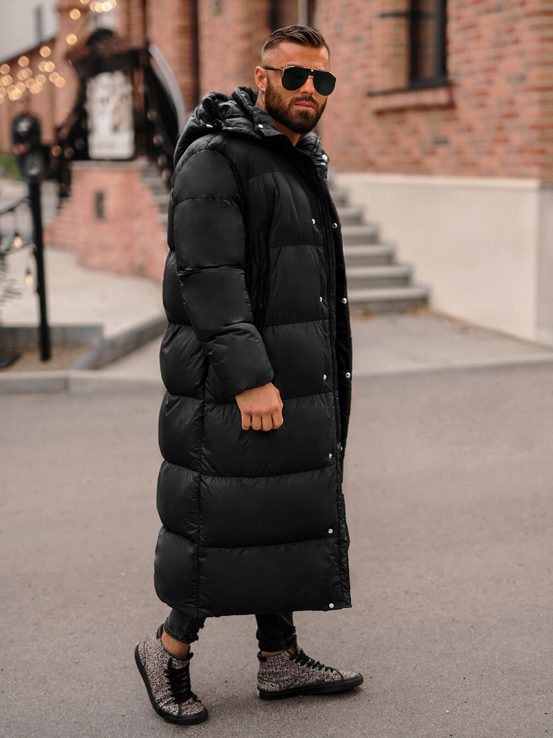 Men's Winter Jacket - Black OZONEE O/M3202Z